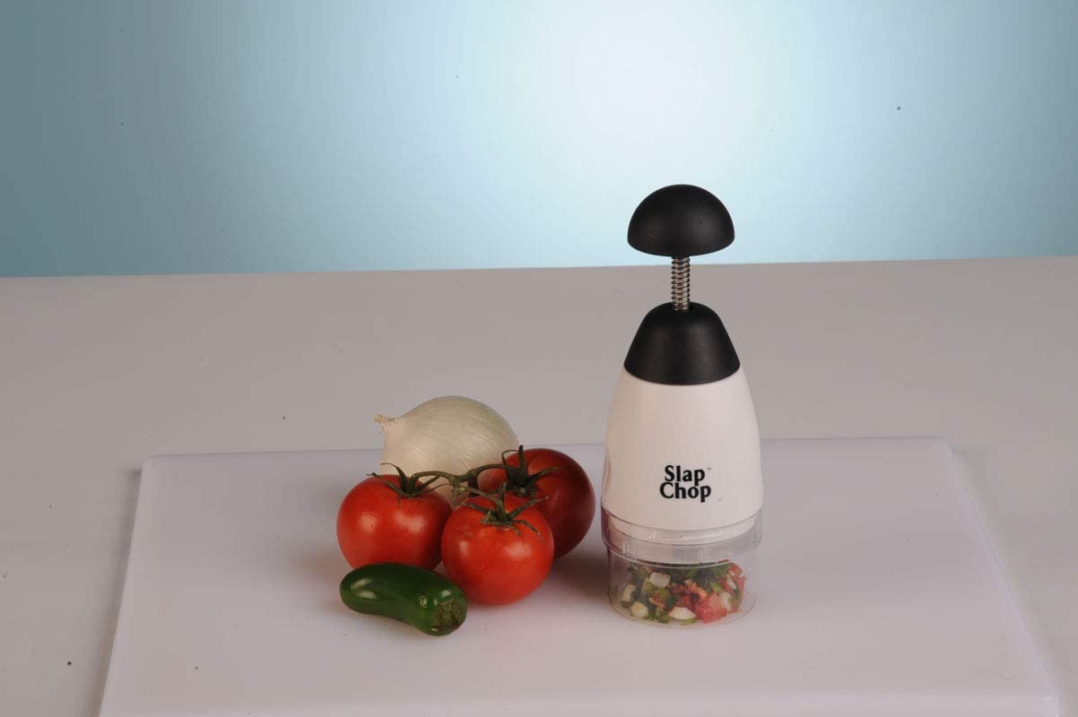 Slap Chop seckalica na pritisak — inox noževi - slika 4