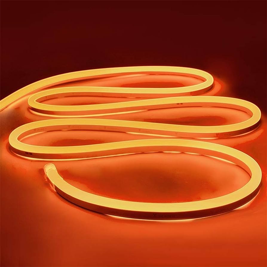 LED neon traka 5 m narandžasta – 12V, IP65