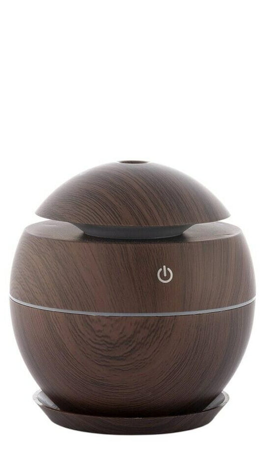Aroma difuzer drvenog dizajna — do 7 h, LED svetlo - slika 1