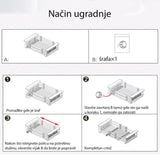 Rasklopivi sušač za sudove preko sudopere