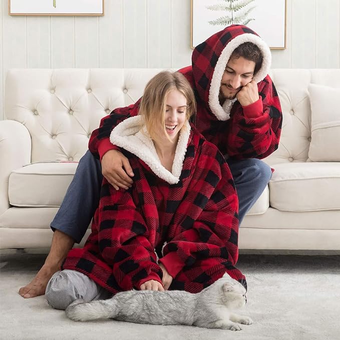 Oversized duks ćebe od flisa – reverzibilno, 110 cm