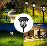 Solarne baštenske lampe sa ubodnim postoljem, 6 komada