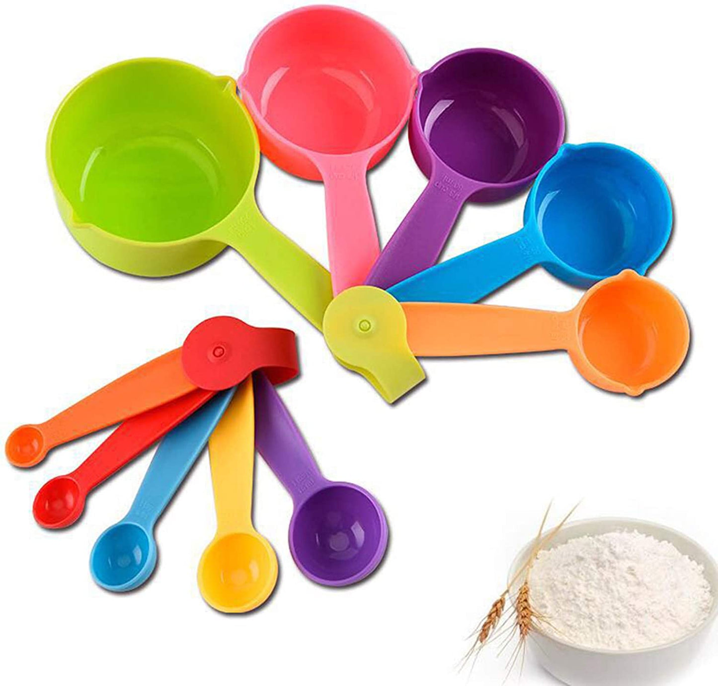 Merne kašike set 6 kom u boji - slika 1