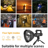 LED lampa od aluminijumske legure sa 4 moda i USB punjenjem