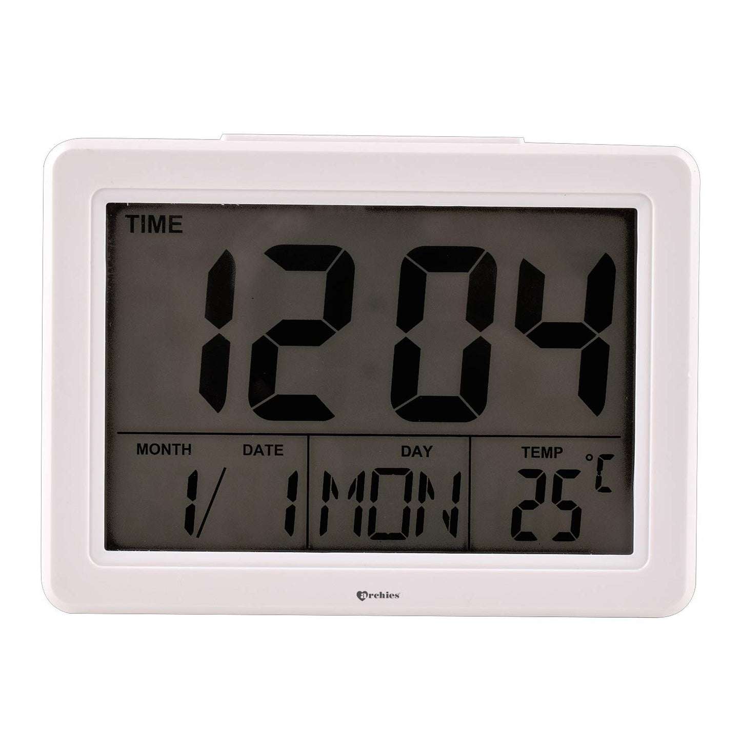 Digitalni LCD sat — vreme, datum i temperatura - slika 1