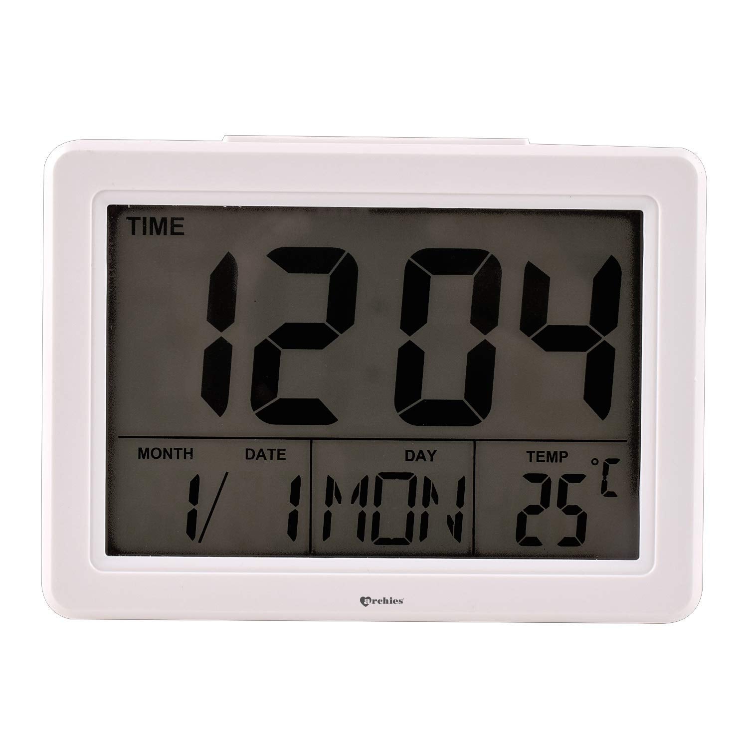 Digitalni LCD sat — vreme, datum i temperatura - slika 1