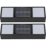Zidna solarna lampa K001, set od 2 komada