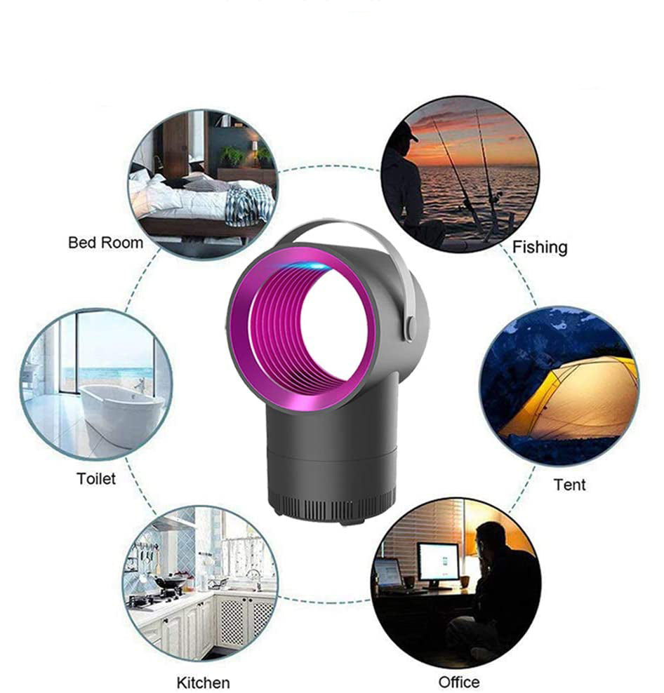 Lampa protiv komaraca 5 W — 25 m², 6 LED perli - slika 2