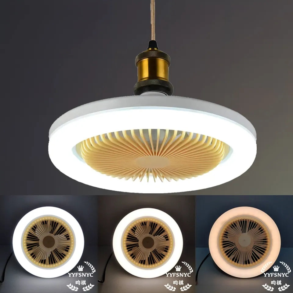 Sijalica ventilator E27 30W sa daljinskim – prečnik 260 mm
