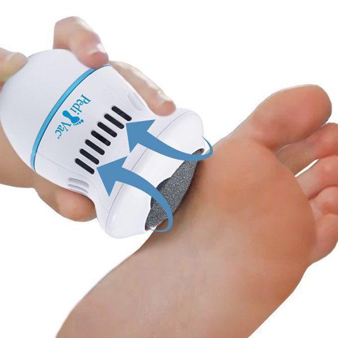 Punjivi aparat za negu peta sa usisavanjem i 2 turpije