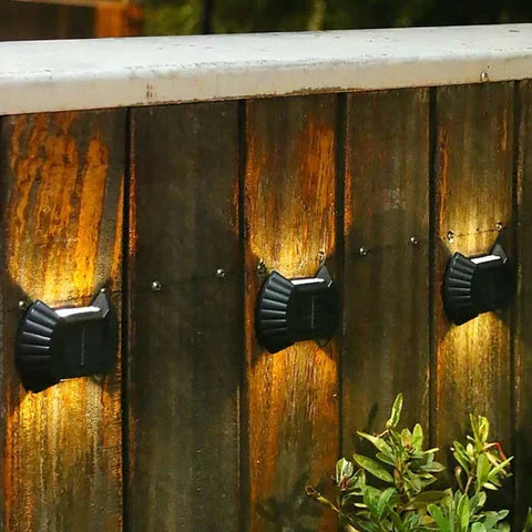 Solarne zidne lampe – 4 komada, baterija 18650 600 mAh – slika 5