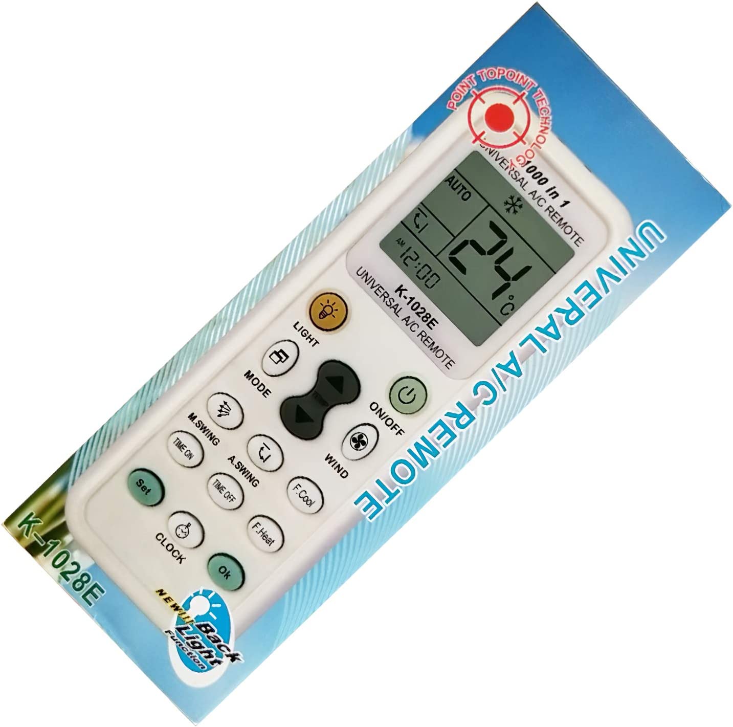 Daljinski za klimu K-1028E sa LCD ekranom - slika 3