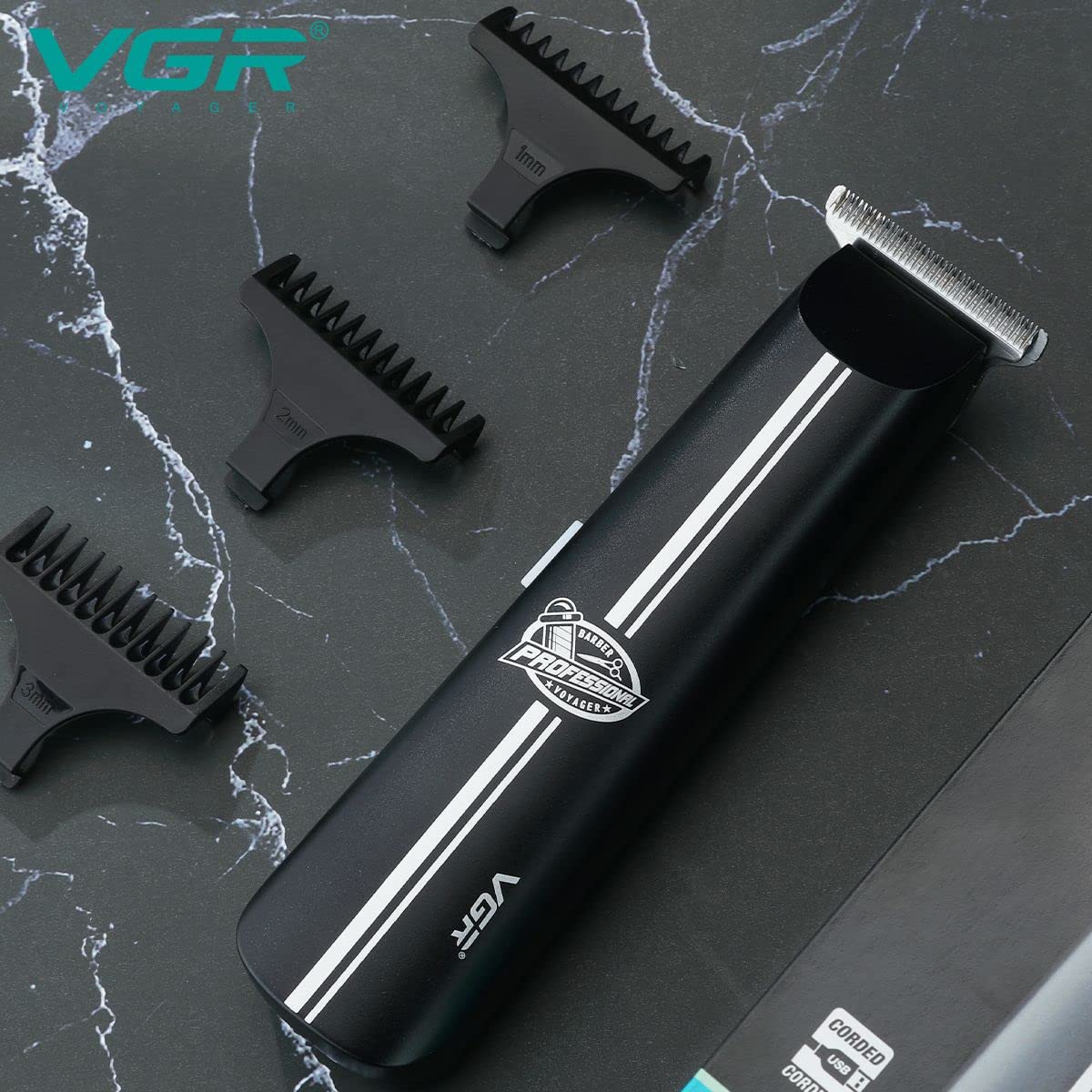 VGR V-007 mašinica — USB punjenje, 3 nastavka - slika 7