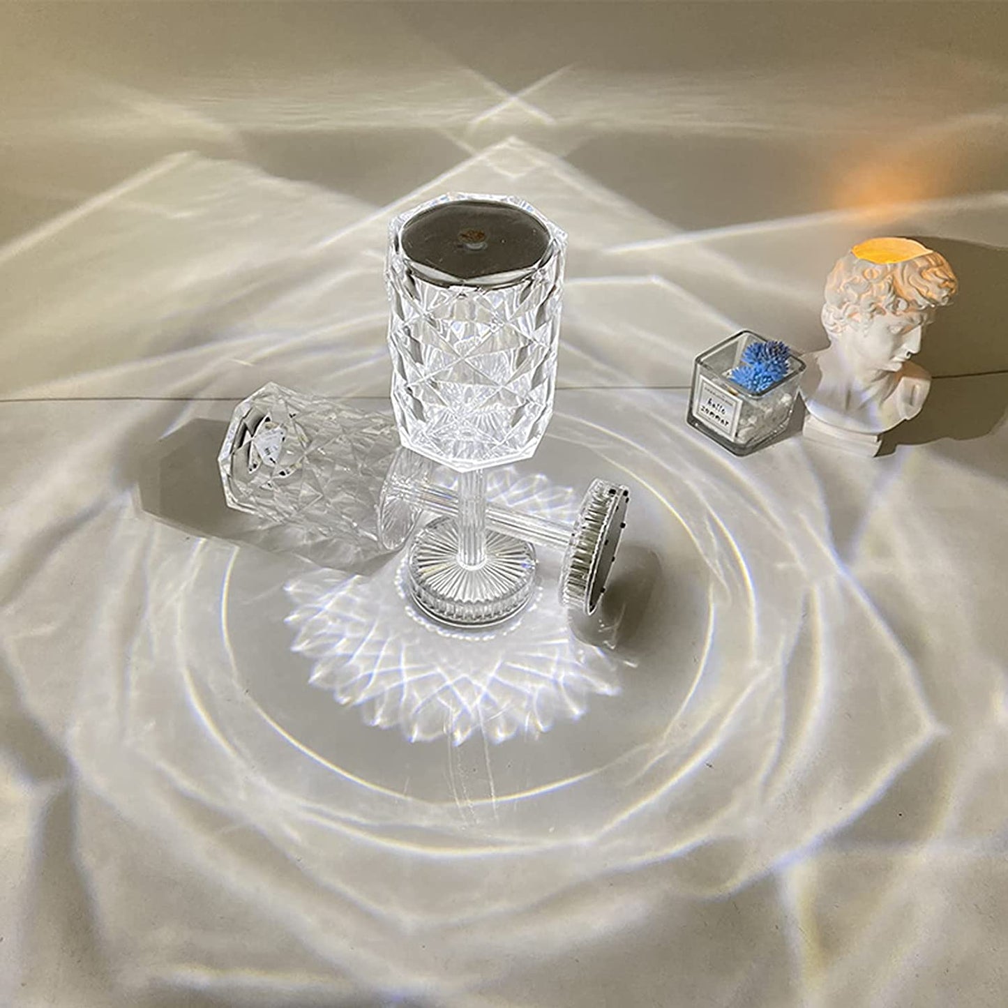 Kristalna LED lampa sa Bluetooth zvučnikom - slika 3