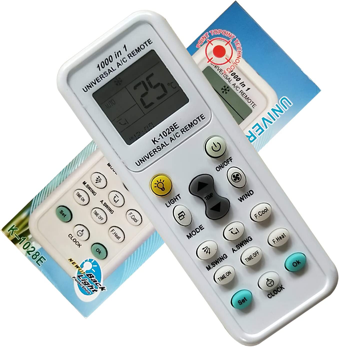 Daljinski za klimu K-1028E sa LCD ekranom - slika 2