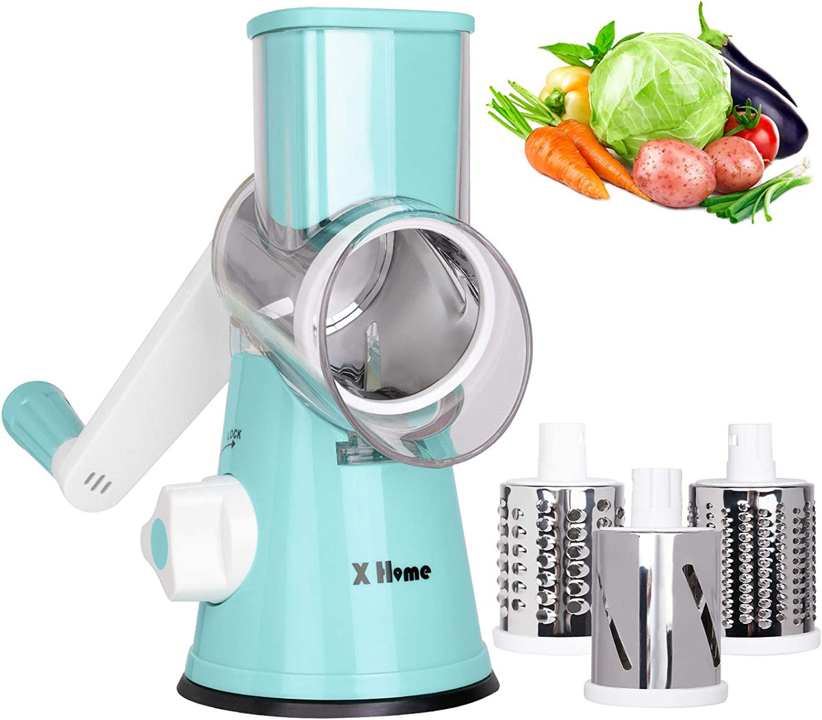 Tri dodatka za rendanje – ručna kuhinjska rendalica