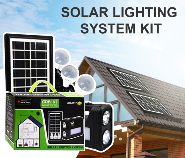 Mini solarni sistem sa panelom, radiom i Bluetooth zvučnikom