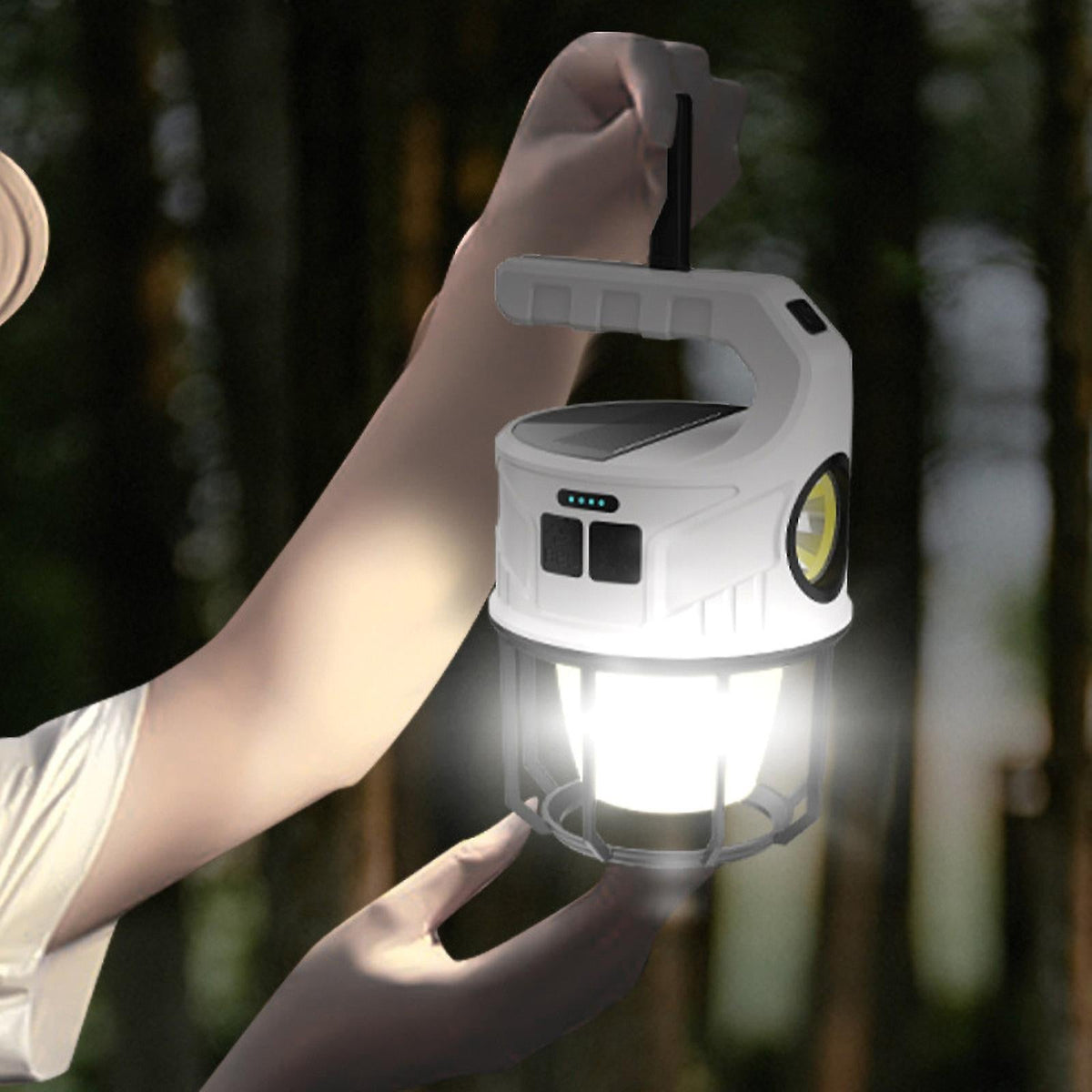 Prenosna lampa na solarno i USB punjenje