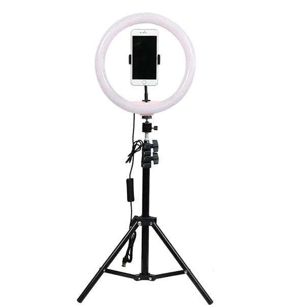 Ring LED lampa sa tronošcem i držačem za telefon – slika 9
