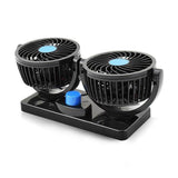 Dupli ventilator za auto, 12 V