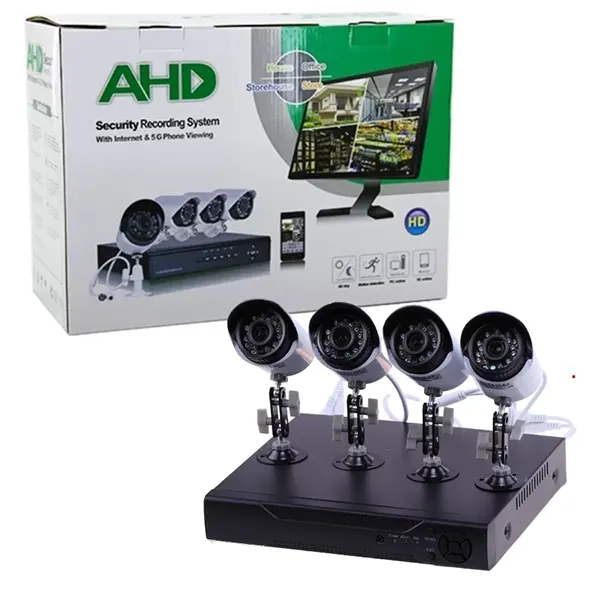 AHD komplet za video nadzor sa 4 kamere 1.3 MP i DVR snimačem