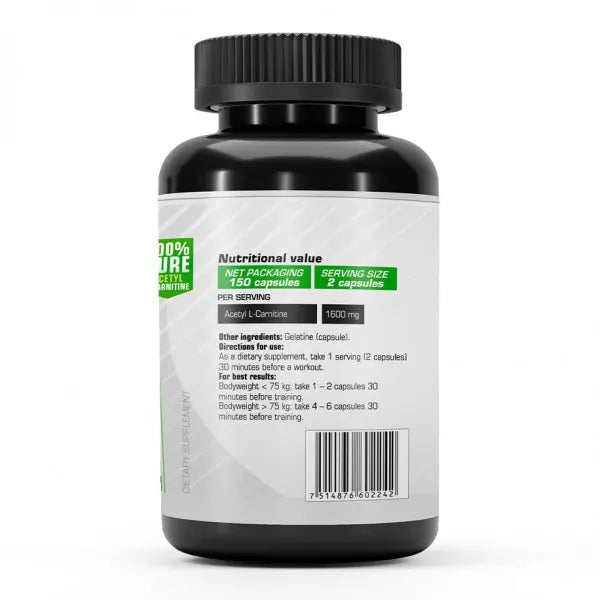 THE NUTRITION L-Carnitine Acetly 150 kapsula