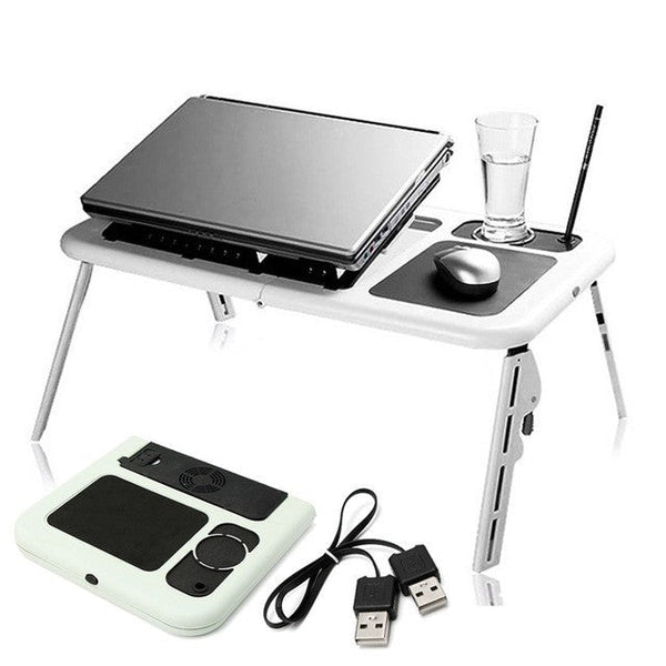 Sklopivi sto za laptop sa 2 USB ventilatora