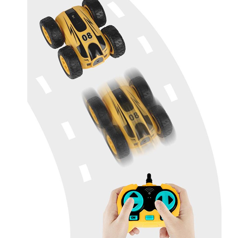 Stunt auto na daljinski sa LED svetlima – 4 kanala – slika 9