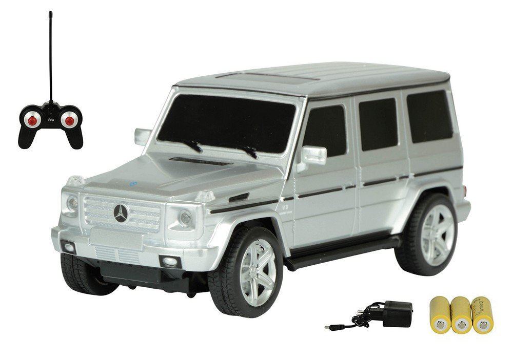 RC auto Mercedes Benz G55 beli, za uzrast od 6 godina