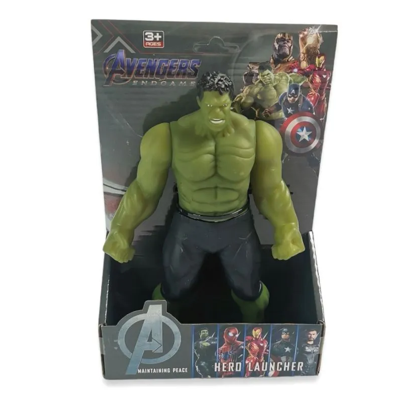 Figura Hulk visine 23 cm u crno-zelenoj kombinaciji