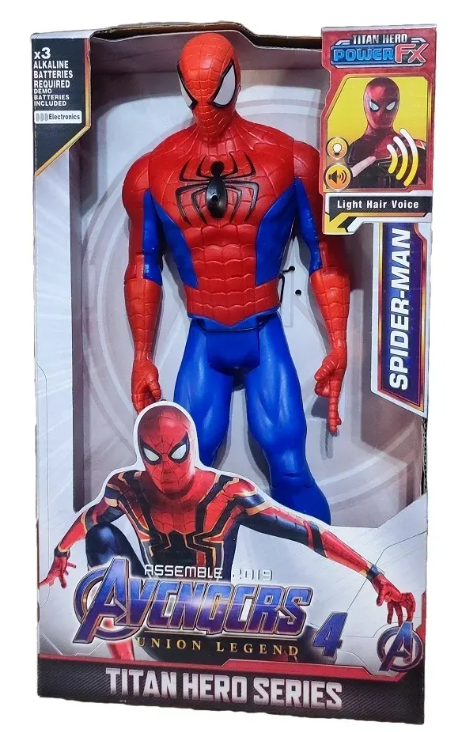 Pokretna figura superheroja u crveno-plavom odelu – slika 2