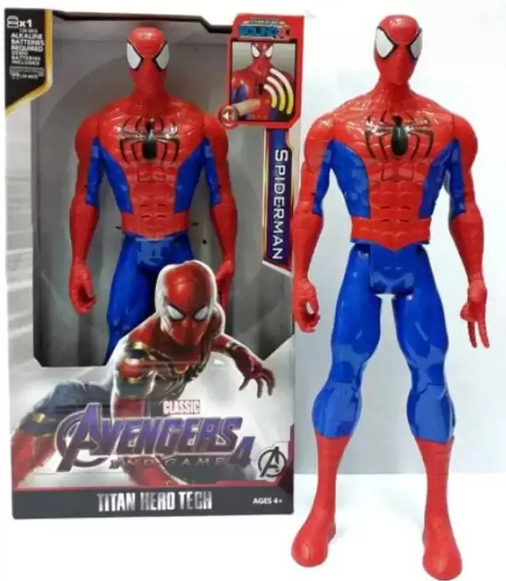 Pokretna figura superheroja u crveno-plavom odelu