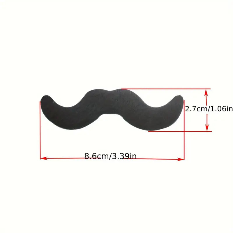 Samolepljivi brkovi – set za maskenbal i zabave – slika 6