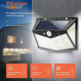 Solarni reflektor sa 212 LED dioda i senzorom pokreta