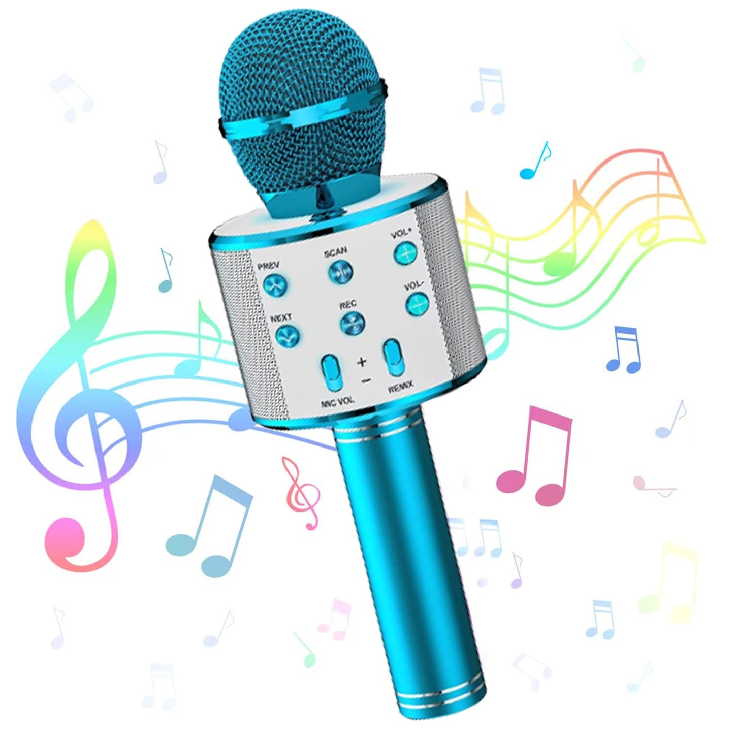 Bežični Bluetooth mikrofon za karaoke sa zvučnikom