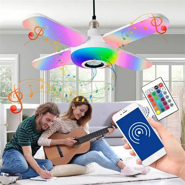 LED sijalica E27 sa Bluetooth zvučnikom i RGB svetlom