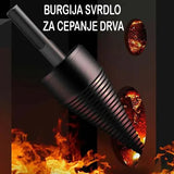 Svrdlo za cepanje drva 32 mm sa 3 nastavka