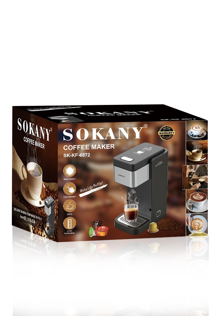 Sokany aparat za filter kafu 750 W — rezervoar 900 ml - slika 4