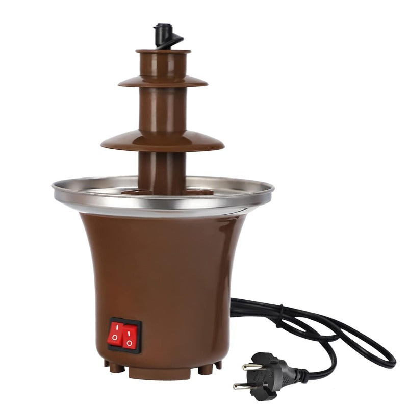 Čokoladna fontana na 3 nivoa – visina 22 cm – slika 2