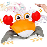 Muzička igračka rak sa senzorom dodira i pokreta