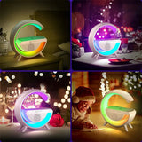 RGB Bluetooth lampa sa zvučnikom, FM radiom i punjenjem