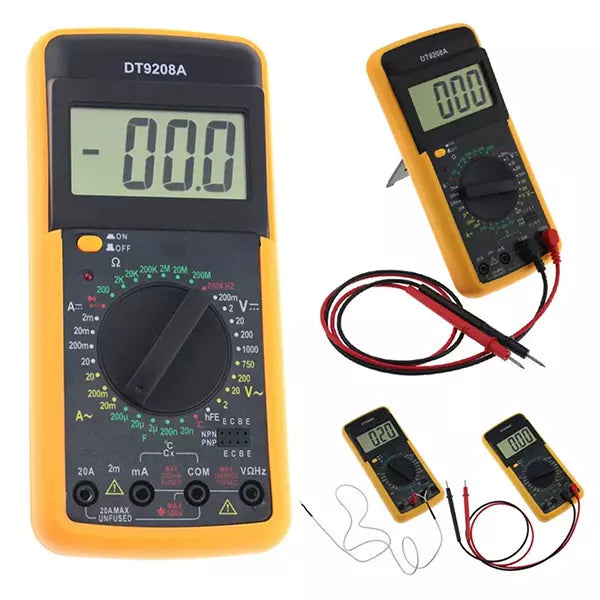Digitalni multimetar DT9208A sa temperaturnom sondom