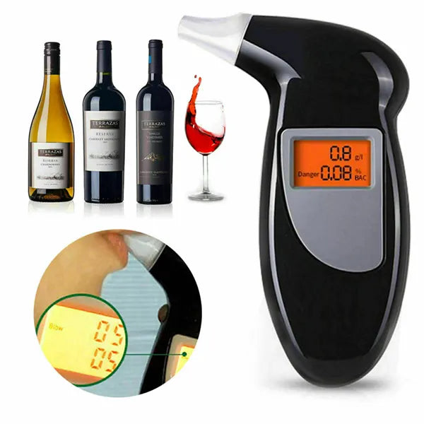 Digitalni alkotest sa LCD ekranom i zvučnim upozorenjem