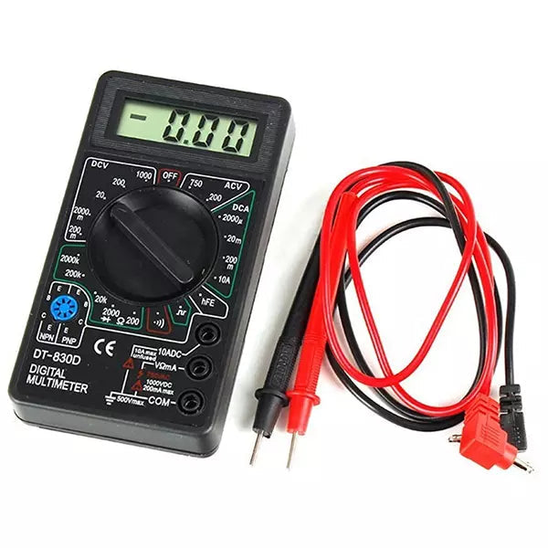 Digitalni multimetar DT-830B sa 6 funkcija i pipalicama