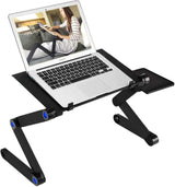 Metalni držač za laptop i miš sa kulerom