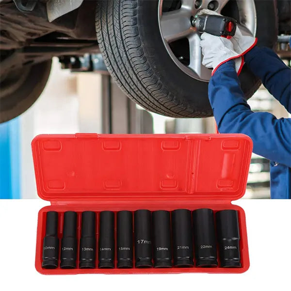 Set dubokih kovanih gedora 10–24 mm – 10 komada, 1/2 – slika 2