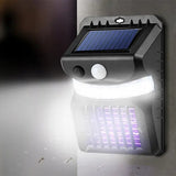 Solarna zidna lampa sa funkcijom protiv komaraca i senzorom