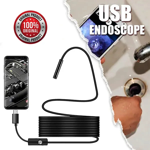 Endoskop kamera 5 m, IP67, sa 6 podesivih LED dioda