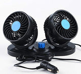 Dupli ventilator za auto sa priključkom na 12 V