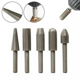 Glodala za metal, set od 5 komada, prihvat 6 mm